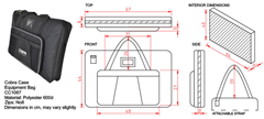 Mixer and Controller Bag 660 x 420 x 70mm